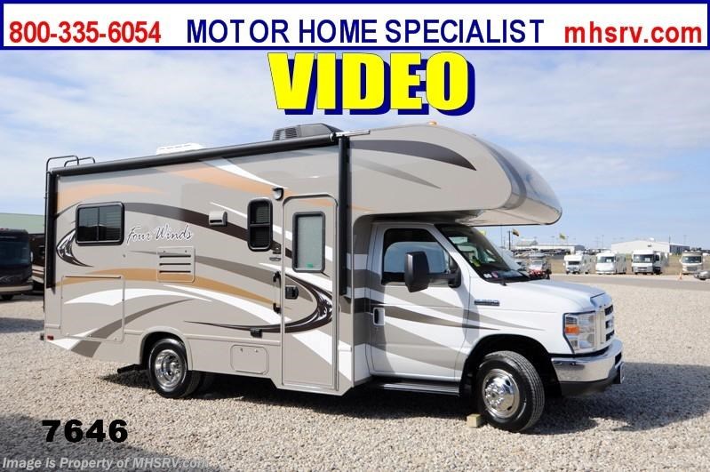 New 2014 Thor Motor Coach Four Winds 22E W/LED TV, Gas/Elect. Heater, Heated Tanks available in Alvarado, Texas