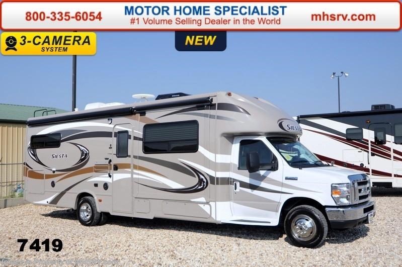 New 2014 Thor Motor Coach Four Winds Siesta 29TB W/3 Slides, 3 TV & 3 Cam available in Alvarado, Texas