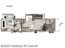 New 2025 Forest River Salem 36VBDS available in Belleville, Michigan