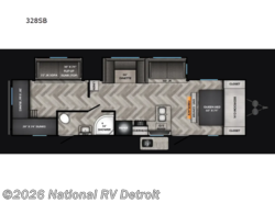 New 2026 CrossRoads Zinger 328SB available in Belleville, Michigan