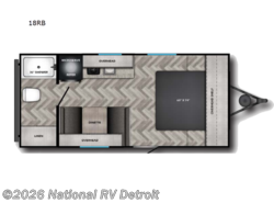 New 2026 CrossRoads Zinger Lite 18RB available in Belleville, Michigan