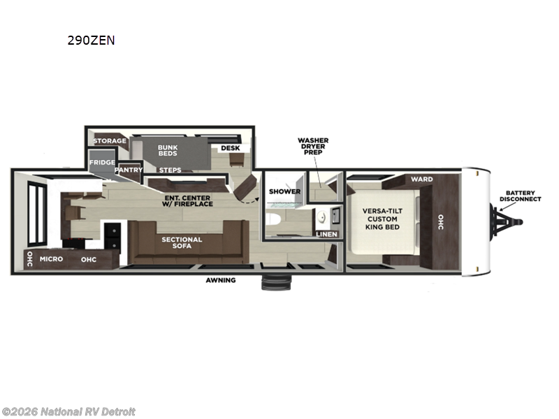 New 2026 Forest River Salem 290ZEN available in Belleville, Michigan