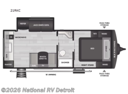 New 2026 Keystone Bullet Classic 21RKC available in Belleville, Michigan
