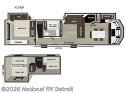 New 2026 Forest River Salem Grand Villa 40FKP available in Belleville, Michigan