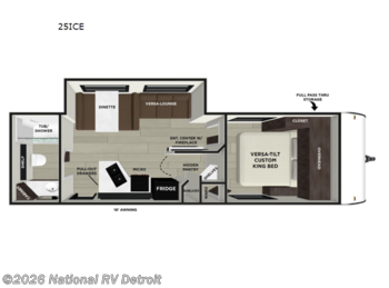 New 2027 Forest River Salem Cruise Lite 25ICE available in Belleville, Michigan