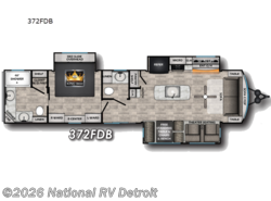 New 2026 CrossRoads Hampton HP372FDB available in Belleville, Michigan