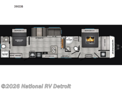 New 2026 CrossRoads Zinger ZR390DB available in Belleville, Michigan