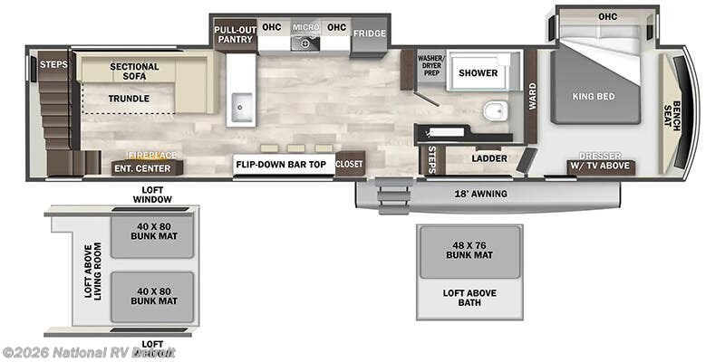 New 2025 Forest River Cedar Creek Cottage 41FWC available in Belleville, Michigan