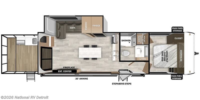 New 2025 Forest River Salem 32VERANDA available in Belleville, Michigan