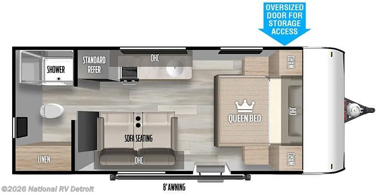 New 2024 Forest River Salem FSX 164RBLE available in Belleville, Michigan