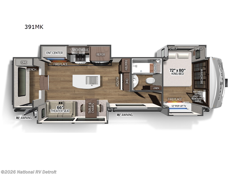 New 2023 Forest River River Ranch 391MK available in Belleville, Michigan