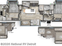 New 2026 Forest River Sandpiper Destination 41DUPLEX available in Belleville, Michigan