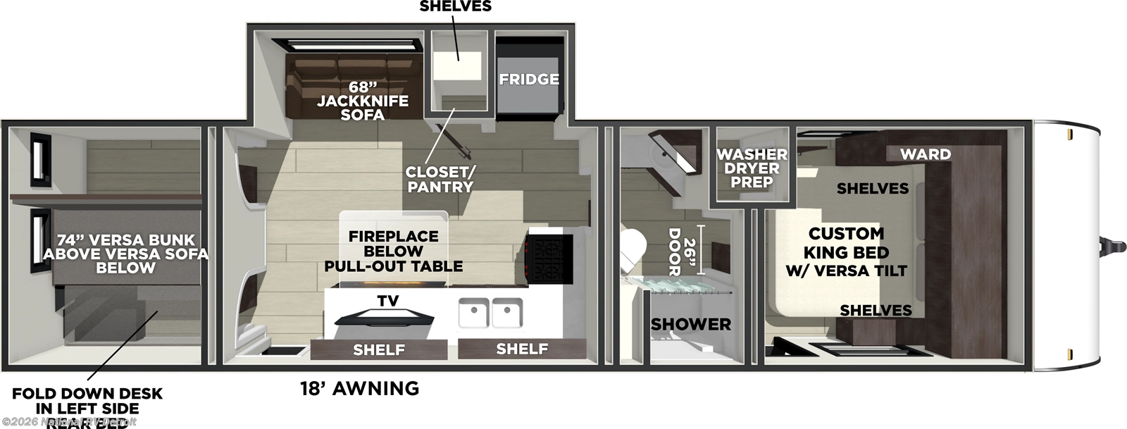 New 2026 Forest River Salem 300ICE available in Belleville, Michigan