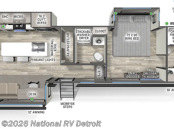 New 2026 Forest River Sandpiper 3900HBLR available in Belleville, Michigan