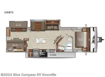 New 2022 Jayco Jay Flight 33RBTS available in Louisville, Tennessee