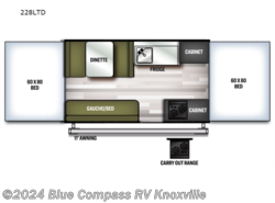 Used 2023 Forest River Flagstaff MAC Series 228LTD available in Louisville, Tennessee