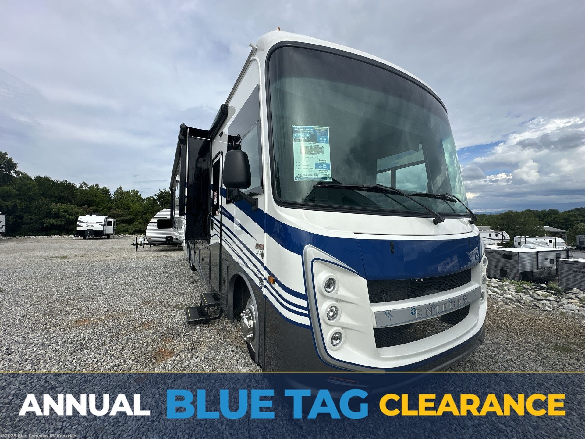 New 2026 Entegra Coach Vision XL 34G available in Louisville, Tennessee