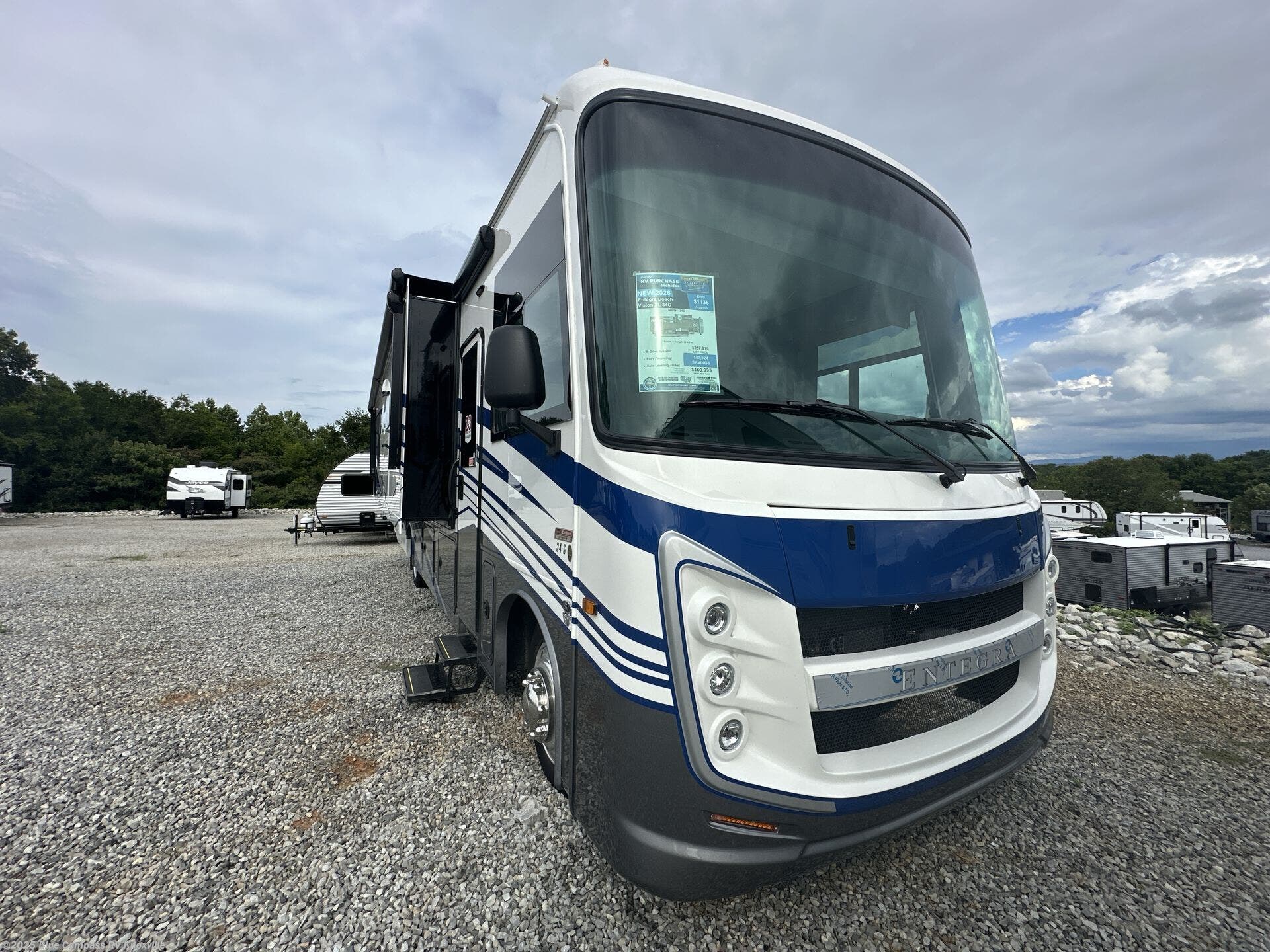 New 2026 Entegra Coach Vision XL 34G available in Louisville, Tennessee