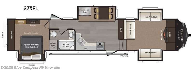 Used 2015 Keystone Montana High Country 375FL available in Louisville, Tennessee