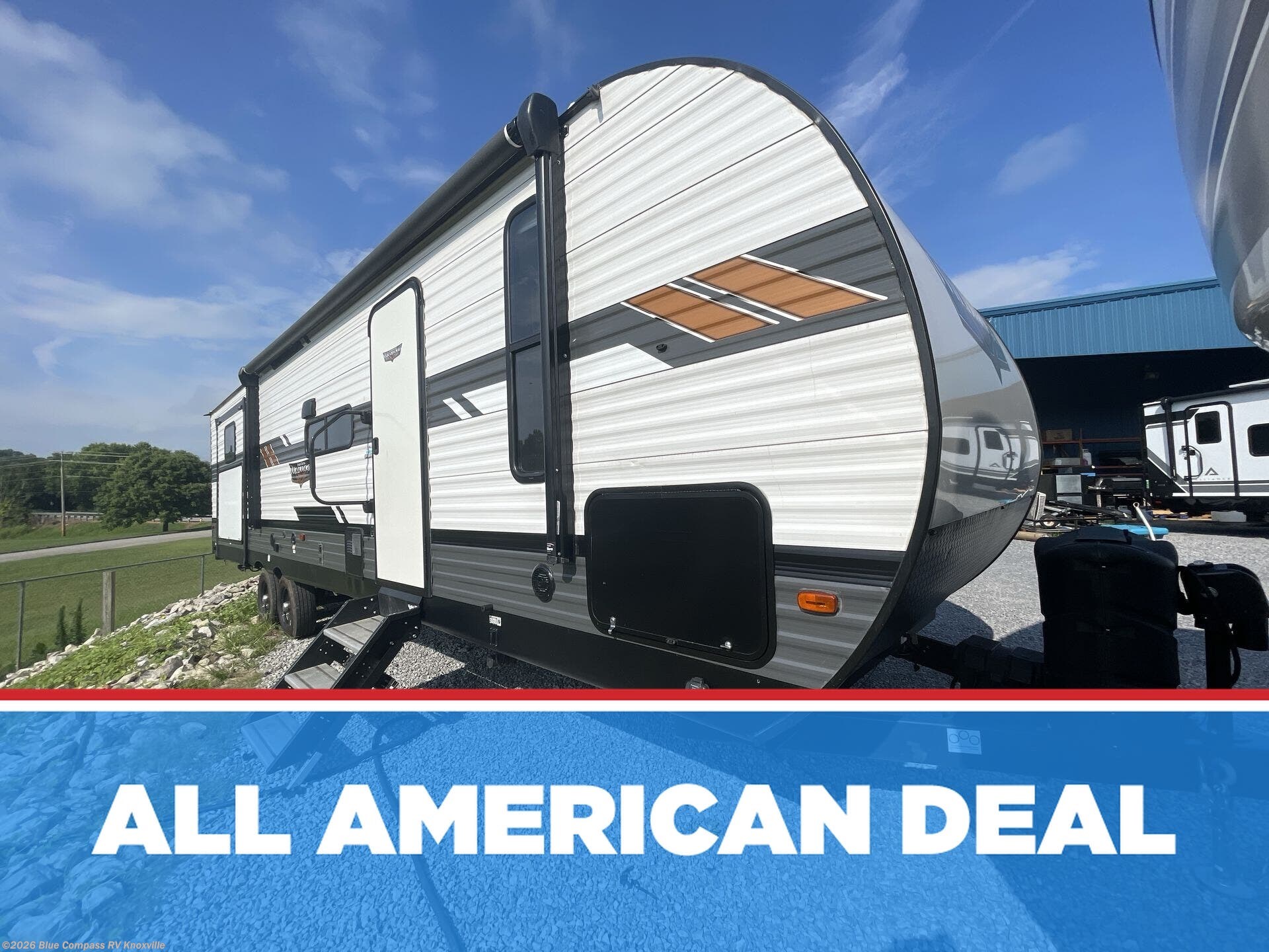 Used 2021 Forest River Wildwood 31KQBTS available in Louisville, Tennessee