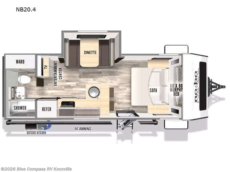 Used 2023 Forest River No Boundaries NB20.4 available in Louisville, Tennessee