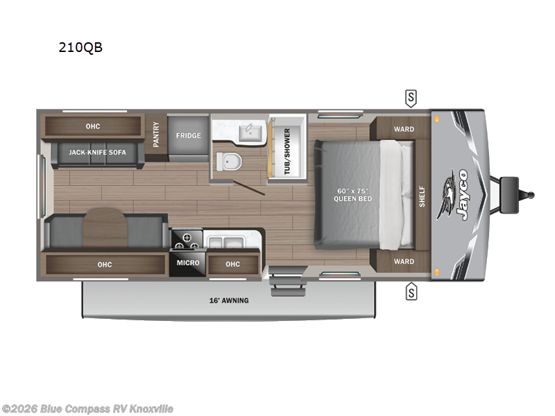 Used 2025 Jayco Jay Flight SLX 210QB available in Louisville, Tennessee