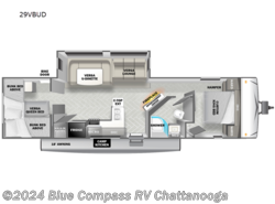 Used 2023 Forest River Wildwood 29VBUD available in Ringgold, Georgia