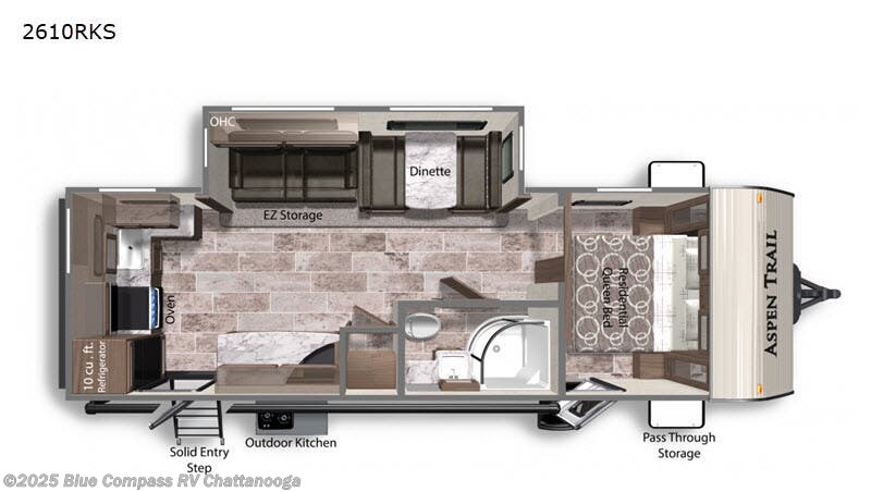 Used 2020 Dutchmen Aspen Trail 2610RKS available in Ringgold, Georgia