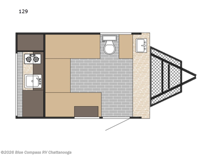 Used 2023 Sunset Park RV SunRay 129 available in Ringgold, Georgia