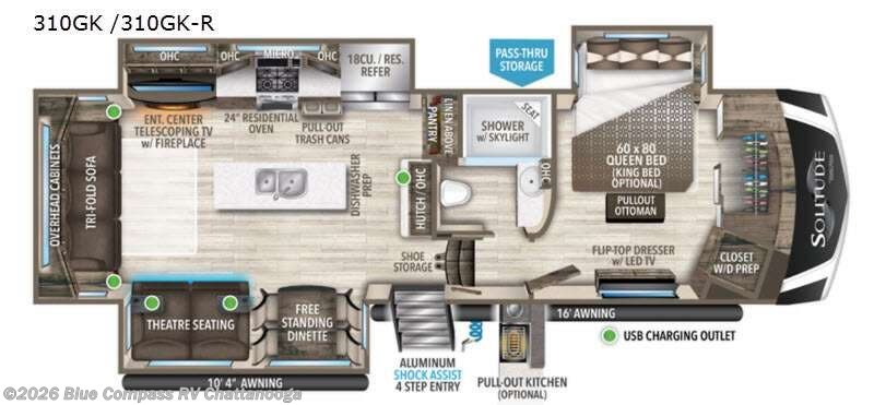 Used 2021 Grand Design Solitude 310GK available in Ringgold, Georgia