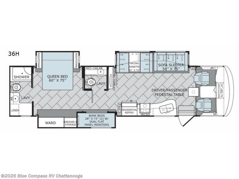 Used 2017 Holiday Rambler Vacationer 36H available in Ringgold, Georgia