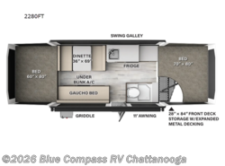 Used 2025 Forest River Rockwood Freedom Series 2280FT available in Ringgold, Georgia