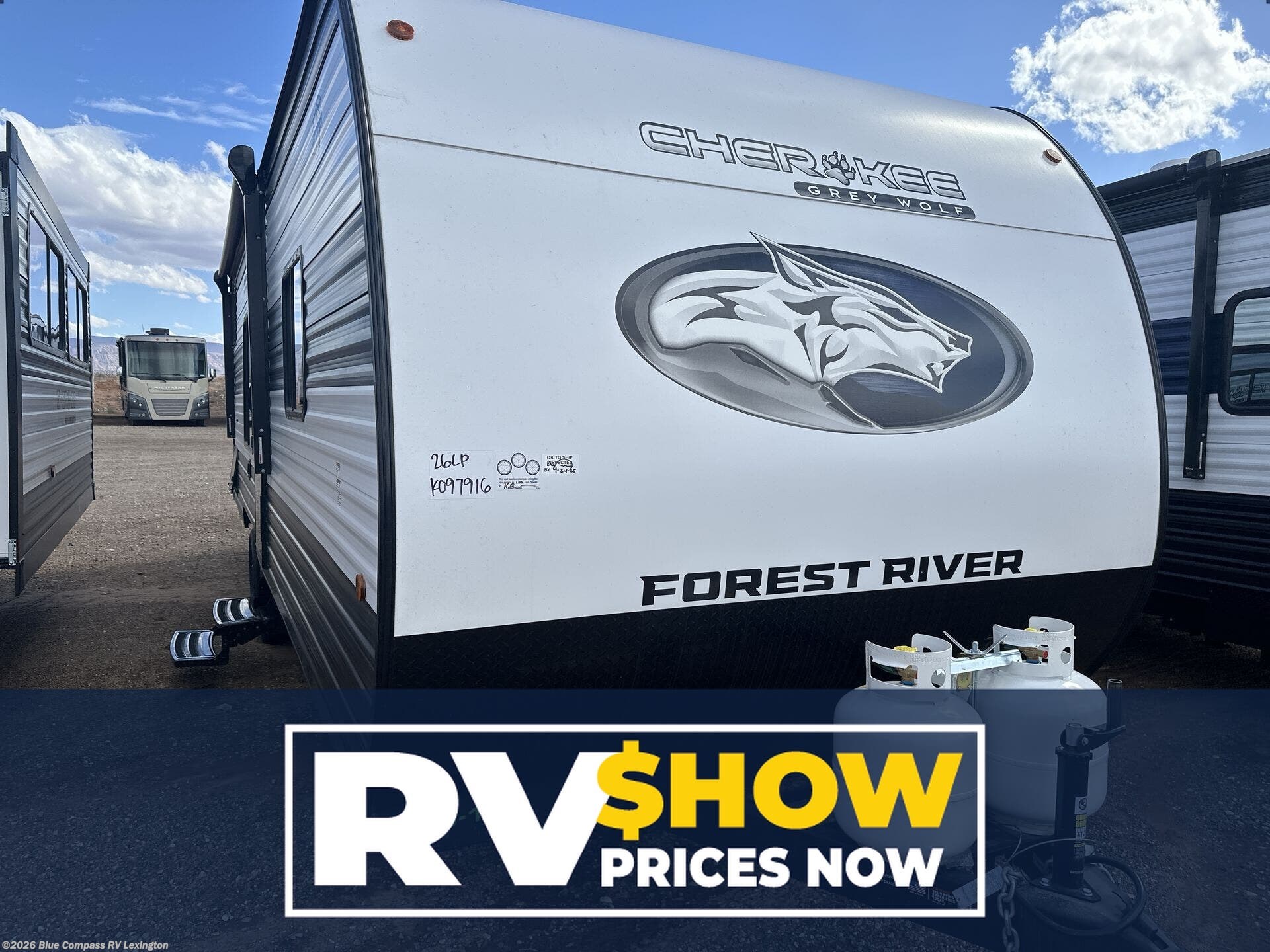 New 2026 Forest River Cherokee Grey Wolf 26LP available in Georgetown, Kentucky