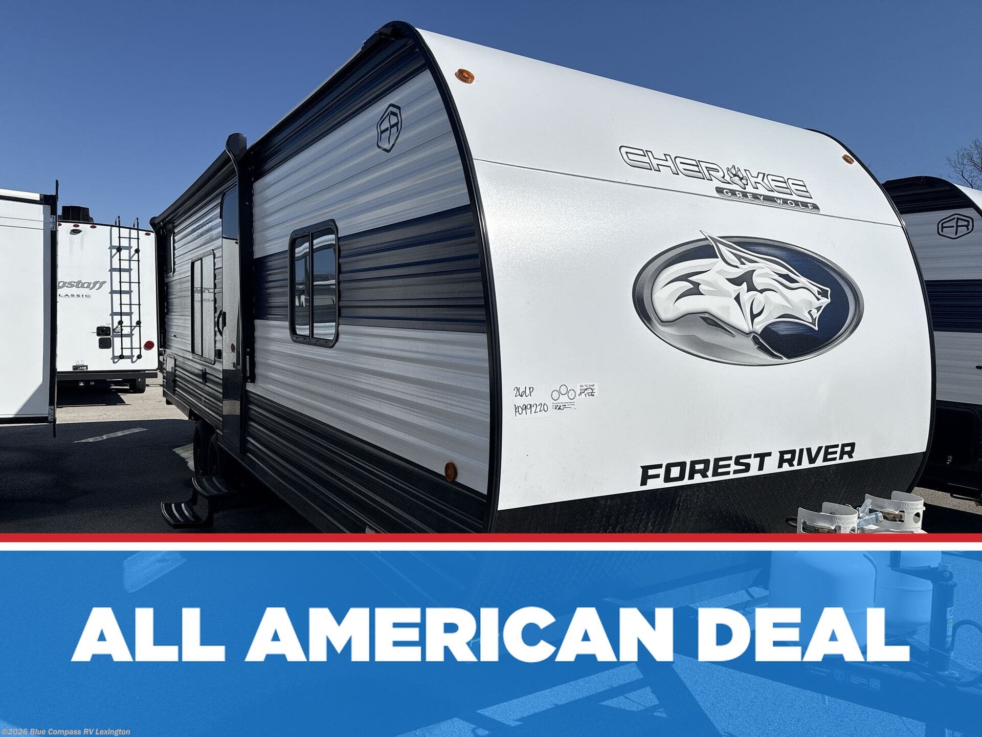 New 2026 Forest River Cherokee Grey Wolf 26LP available in Georgetown, Kentucky