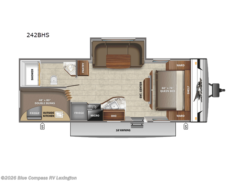 Used 2022 Jayco Jay Flight SLX 8 242BHS available in Georgetown, Kentucky
