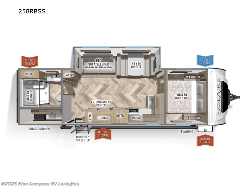 Used 2024 Palomino Solaire 258RBSS available in Georgetown, Kentucky