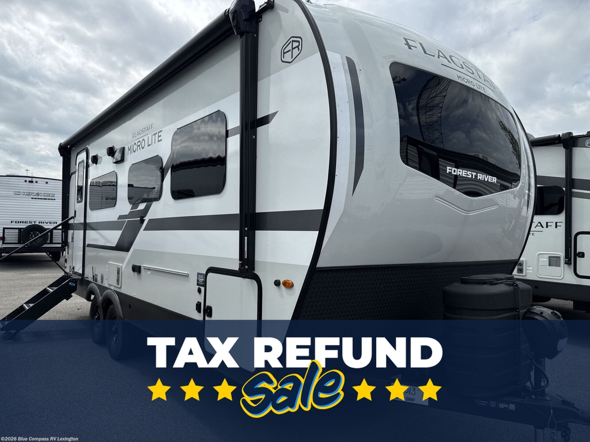 New 2026 Forest River Flagstaff Micro Lite 22FBS available in Georgetown, Kentucky