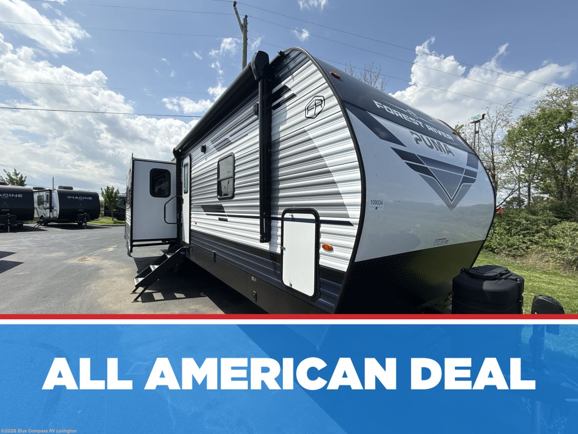 New 2026 Forest River Puma 31RLQS available in Georgetown, Kentucky