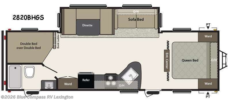 Used 2015 Keystone  Summerland 2820BHGS available in Georgetown, Kentucky