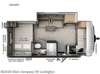 New 2027 Forest River Flagstaff E-Pro E201SFK available in Georgetown, Kentucky
