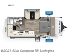Used 2025 Forest River Cherokee Alpha Wolf 17MKE available in Georgetown, Kentucky
