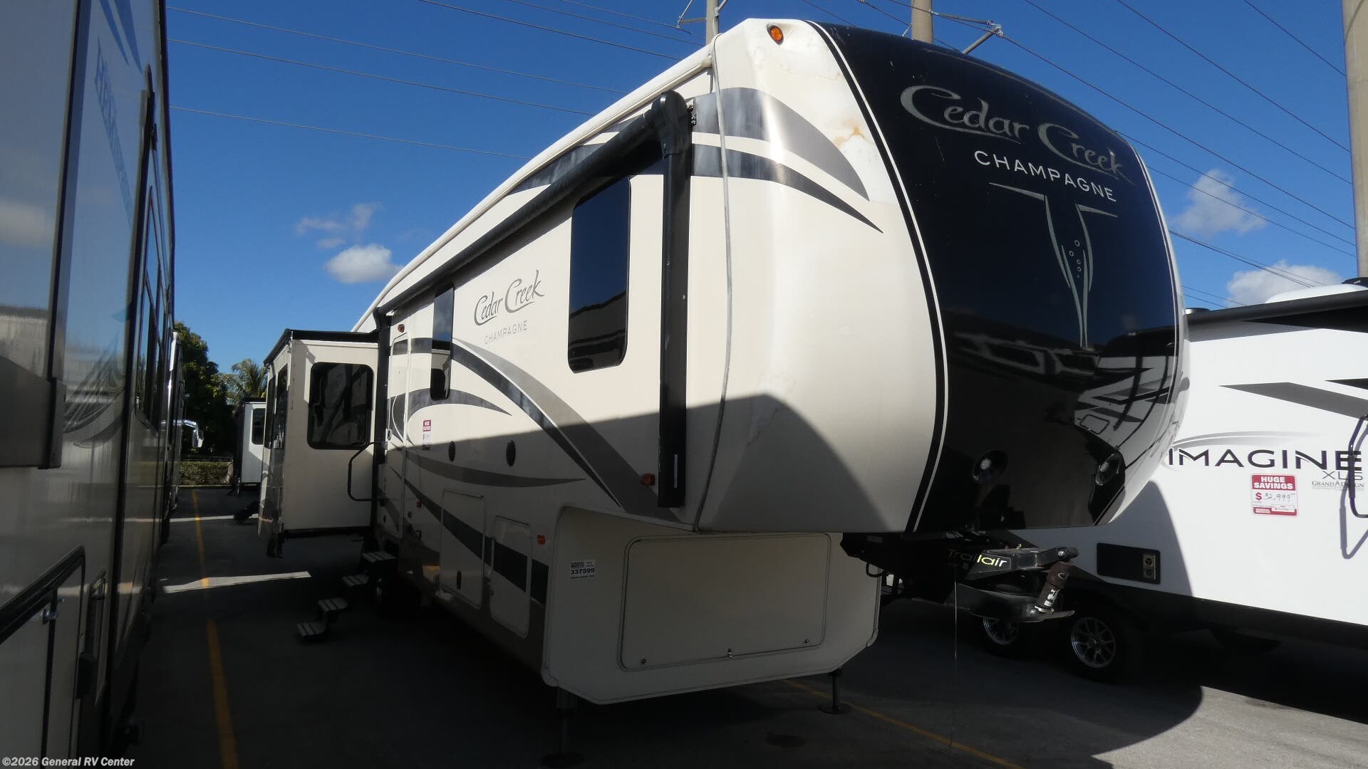 Used 2016 Forest River Cedar Creek Champagne Edition 38EL available in West Palm Beach, Florida
