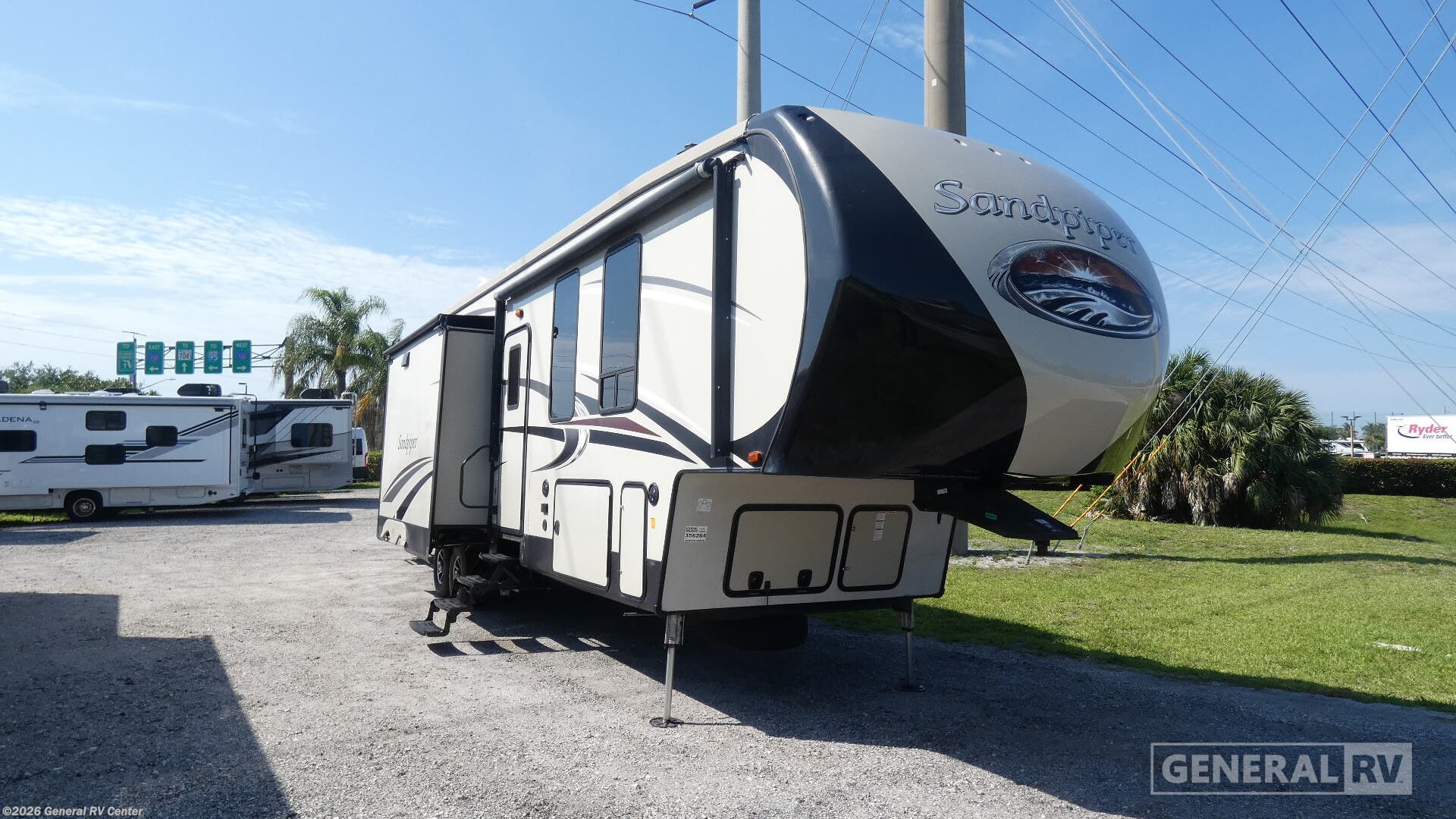 Used 2018 Forest River Sandpiper 383RBLOK available in West Palm Beach, Florida