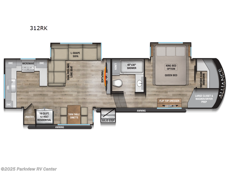 New 2026 Alliance RV Paradigm 312RK available in Smyrna, Delaware