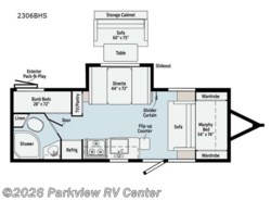 Used 2021 Winnebago Micro Minnie 2306BHS available in Smyrna, Delaware