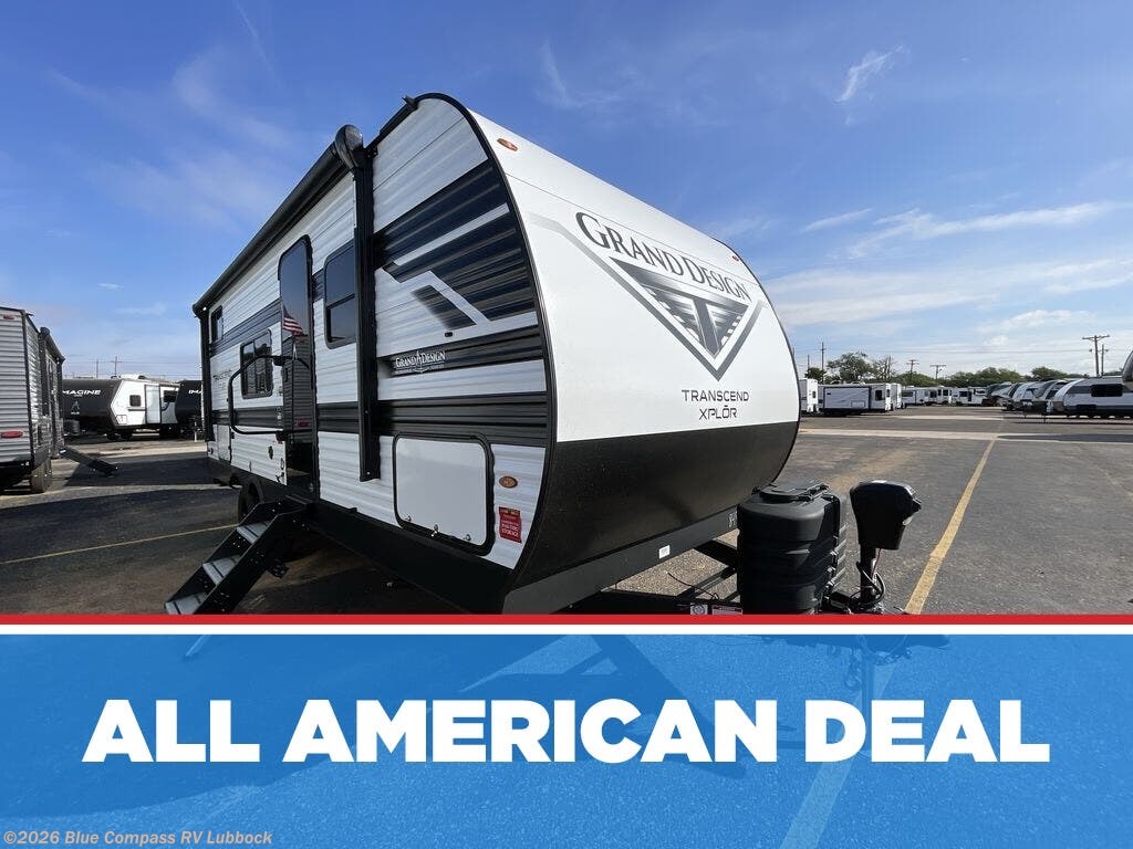 New 2026 Grand Design Transcend Xplor 19BHX available in Lubbock, Texas