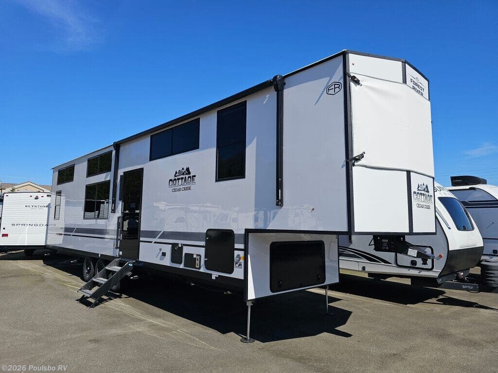 New 2026 Forest River Cedar Creek Cottage Cedar Creek Cottage available in Everett, Washington