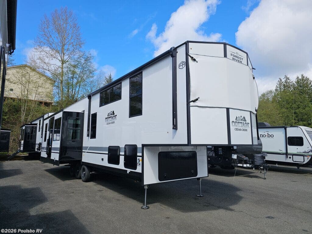 New 2026 Forest River Cedar Creek Cottage Cedar Creek Cottage available in Everett, Washington