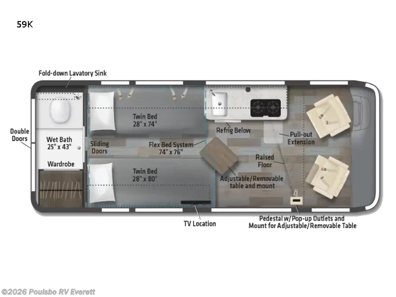 Used 2025 Winnebago Travato Travato available in Everett, Washington