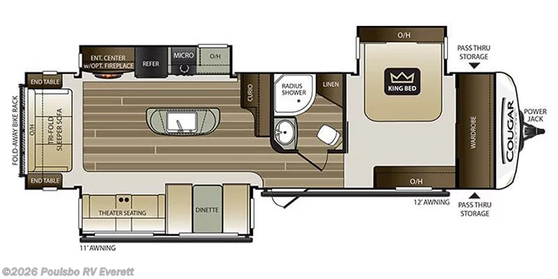 Used 2018 Keystone Cougar Cougar available in Everett, Washington